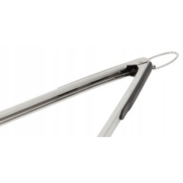 Tvirtas plieninės didelės jeff grilio žnyplės 41cm