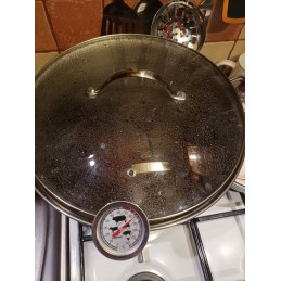 Termometras su zondu 0-120 laipsnių, nerūdijančio plieno