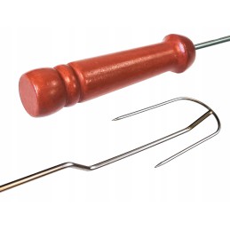 Nerūdijančio plieno grilio laužo lazdos 130cm 1 vnt.