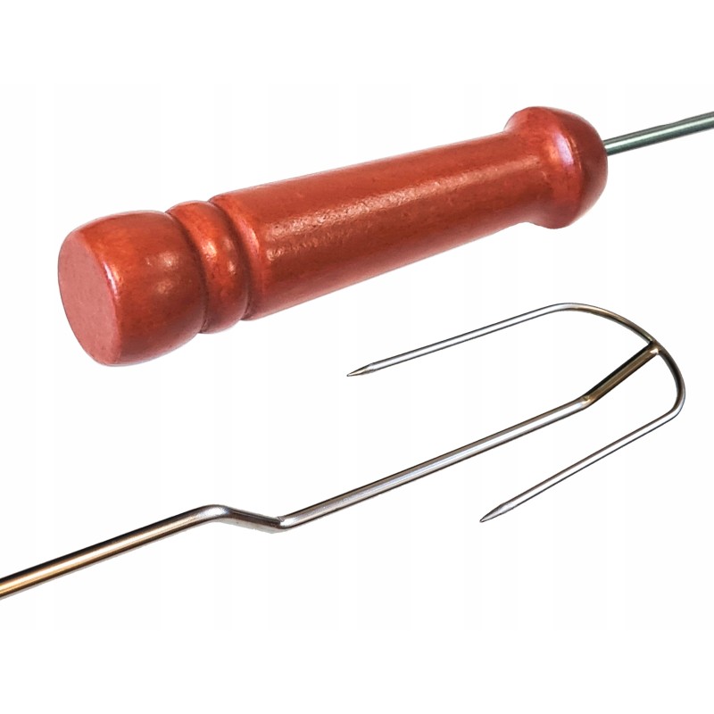 Nerūdijančio plieno grilio laužo lazdos 130cm 1 vnt.