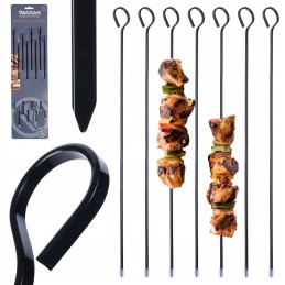 8x nepridegantys iešmai, skirti kepti daržovių iešmelius