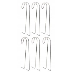 Rūkymo kabliukai 6vnt nerūdijančio plieno kabliukai žuvies rūkymo kabliukai