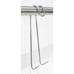 Rūkymo kabliukai 6vnt nerūdijančio plieno kabliukai žuvies rūkymo kabliukai