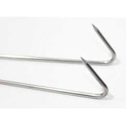 Rūkymo kabliukai 6vnt nerūdijančio plieno kabliukai žuvies rūkymo kabliukai