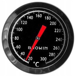Rūkykla ir kepsninės termometras (20°C iki +300°C) 20cm