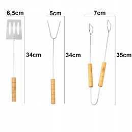 Grilio reikmenų rinkinys