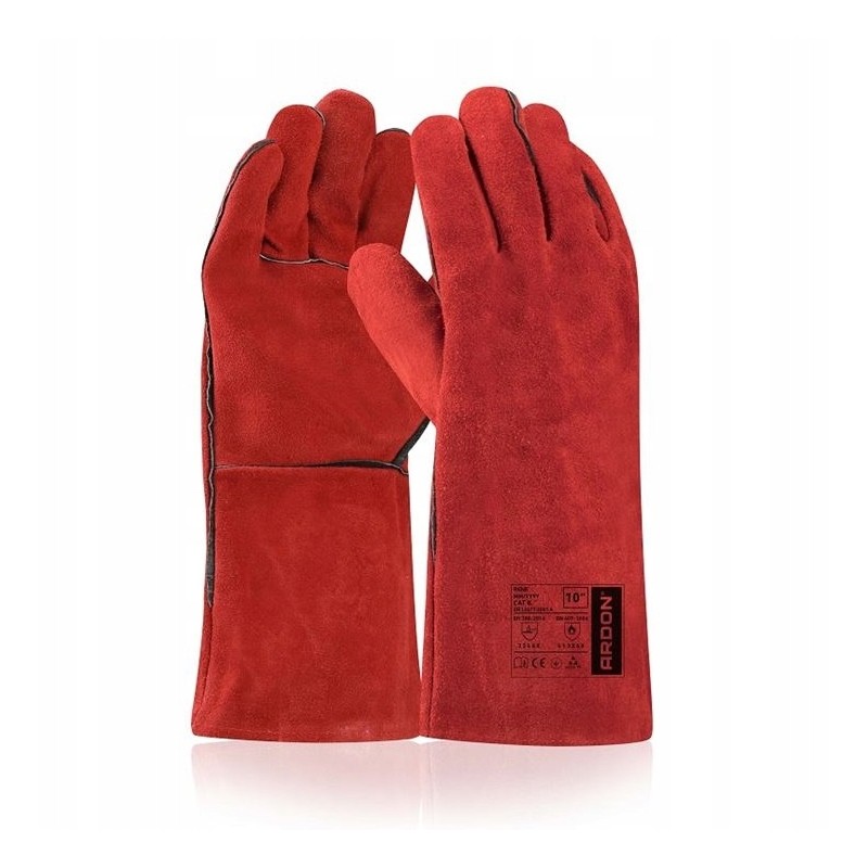 Profesionalios Ardon Rene odinės suvirinimo pirštinės, taip pat puikiai tinka kepimui iki 100°C