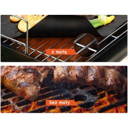Tefloninis kepimo kilimėlis orkaitei, griliui, daugkartinio naudojimo grilio padėklas x3