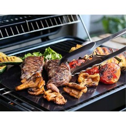 Tefloninis kepimo kilimėlis orkaitei, griliui, daugkartinio naudojimo grilio padėklas x3