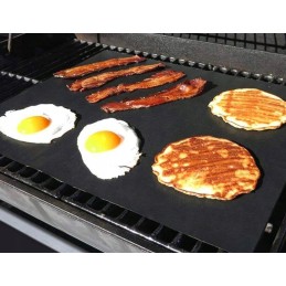 Tefloninis kepimo kilimėlis orkaitei, griliui, daugkartinio naudojimo grilio padėklas x3