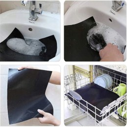 Tefloninis kepimo kilimėlis orkaitei, griliui, daugkartinio naudojimo grilio padėklas x3