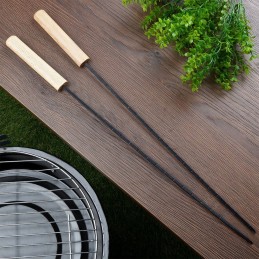 2x nepridegantys iešmeliai smeigtukų kepimui 48 cm