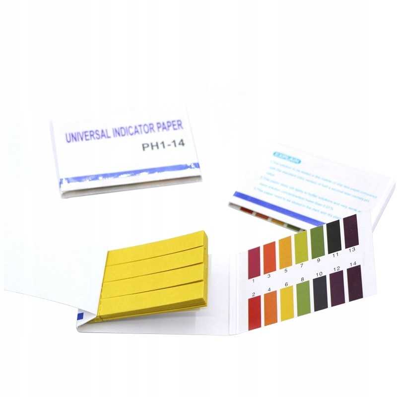 Lakmuso popierėlis pH 1 matavimui 14 80 vnt