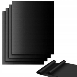 4 tefloninių kilimėlių rinkinys griliui arba orkaitei.