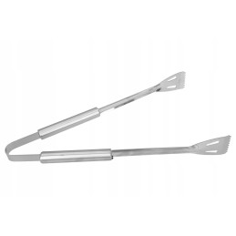 Kepsninės komplektas, kepsninės reikmenys, komplektas, mentelė, žnyplės, šakutė, plienas