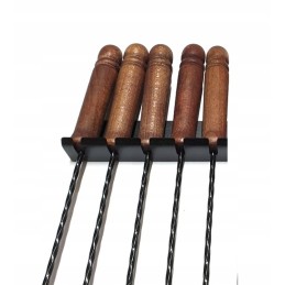 Dešros pagaliukų kabykla 5 vnt