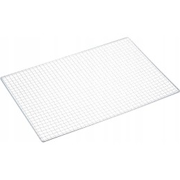 Grilio grotelės grilio kilimėlis cinkuotas geležis 46x31x2,4cm tiekimo žemėlapis