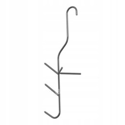 Kabliukai trigubas žuvies rūkymo kabliukas 5 vnt