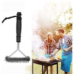 Valymo šepetys grilio grotelėms valyti