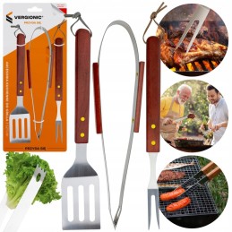 Virtuvės priedai griliui 3 vnt