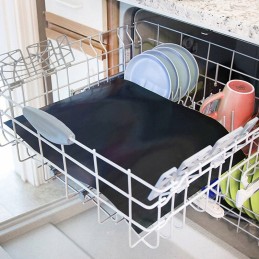 Tefloninis grilio kilimėlis grilio padėklas orkaitės padėklas kepimas 5 vnt