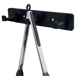 Grilio žnyplių priedų pakabos laikiklis su magnetais