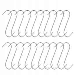 Nerūdijančio plieno rūkymo kabliukai žuvies mėsos šalto gabalo rūkymo kabliukai 15 cm