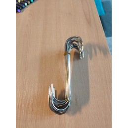 Dideli rūkymo kabliukai s-3/15cm 15 vnt