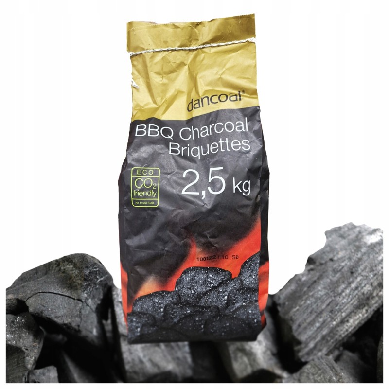 Medienos briketai šašlykams 2,5kg Dancoal bbq