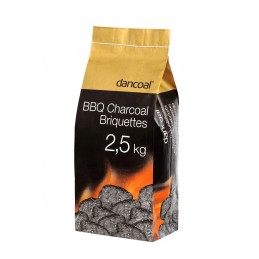 Medienos briketai šašlykams 2,5kg Dancoal bbq