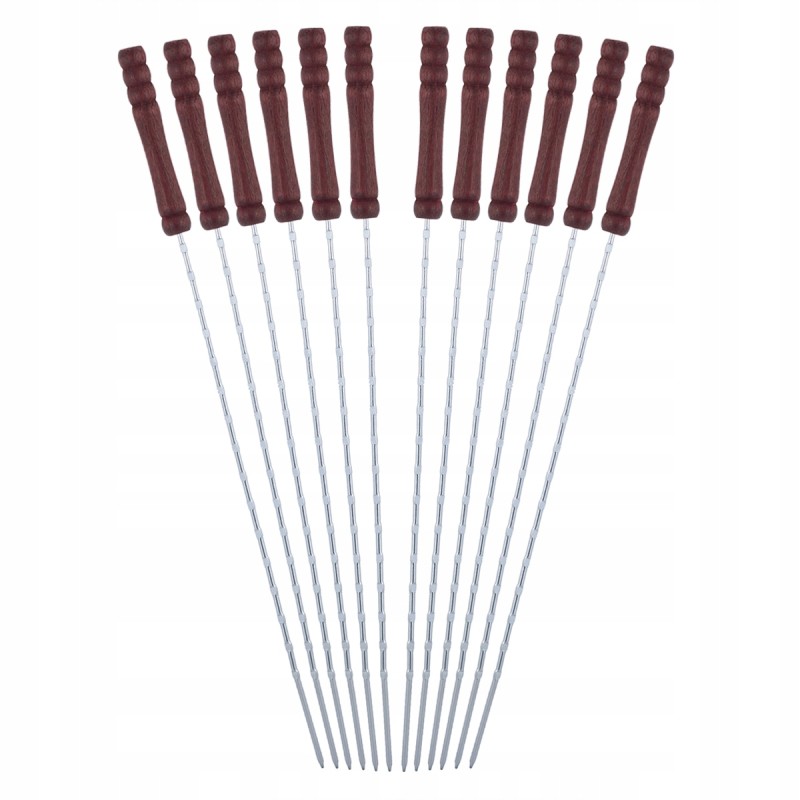 Smeigtukai, grilio iešmeliai, iešmeliai 12 vnt.