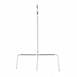 Rudi kabliukai vištienos rūkymui, trigubas plieninis, 5 vnt.