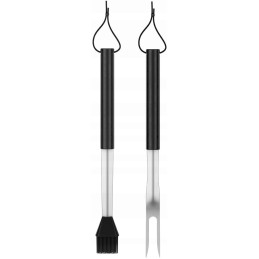 Grillmeister | šakutė ir marinavimo šepetėlis