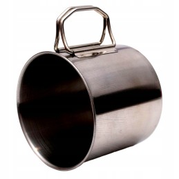 ⚡Turistinio puodelio talpa 500ml nerūdijančio plieno redcl⚡