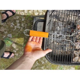 Grilio grotelės, sulankstomas skrudintuvas, nerūdijančio plieno grotelės