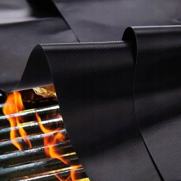 Tefloninio kilimėlio grilio kilimėlis kepimui daugkartinio naudojimo bbq padėklas 5 vnt