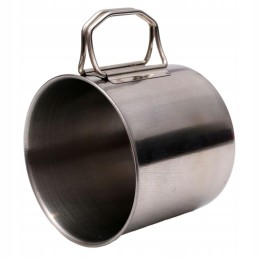 ⚡Turistinio puodelio talpa 500ml nerūdijančio plieno redcl⚡