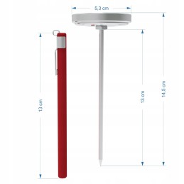 Termometras kepimui, rūkymui ir virimui 0+120°C