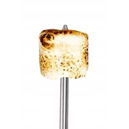 Zefyro lazdelės 70 cm, nerūdijančio plieno zefyrų lazdelės laužui