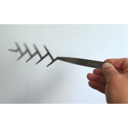 Metalinių šašlykinių iešmelių "šaka" 4 vnt