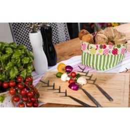 Metalinių šašlykinių iešmelių "šaka" 4 vnt