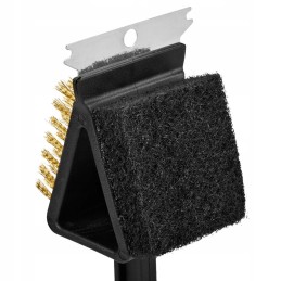 3in1 grilio valymo šepetys