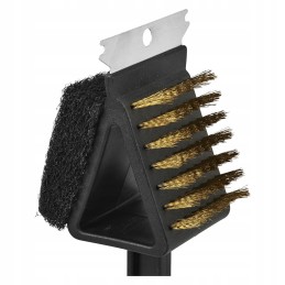 3in1 grilio valymo šepetys