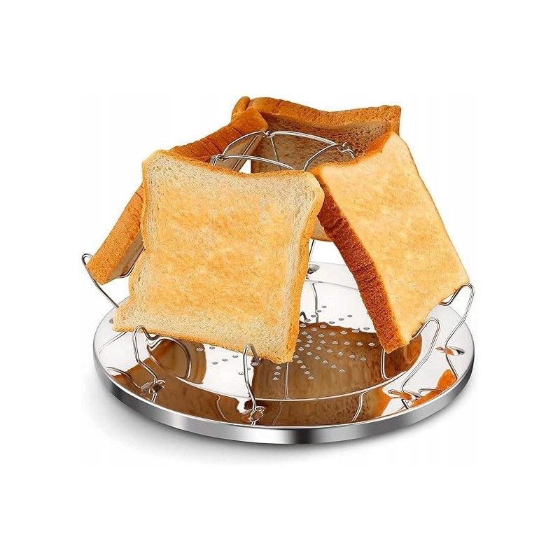 Grilio skrudintuvo stovas duonai skrudinti