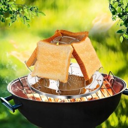 Grilio skrudintuvo stovas duonai skrudinti