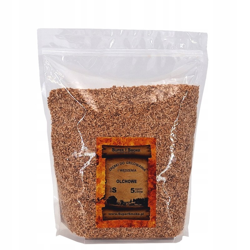 Supersmoke rūkymo traškučiai alksnio dydis: s 5 litrų doypack