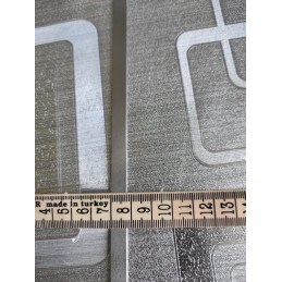 Iešmeliai 43 cm, 4 vnt, nerūdijančio plieno