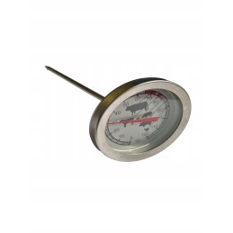Termometras su zondu 0-120 laipsnių, nerūdijančio plieno