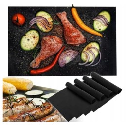 Arsa go tefloninis grilio kilimėlis 40 x 33 cm 4 vnt griliui ir kepimui