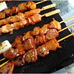 Arsa go tefloninis grilio kilimėlis 40 x 33 cm 4 vnt griliui ir kepimui